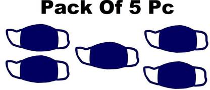 IM UNIQUE IMU 5 Pc Blue Pollution Face Mask Respirator