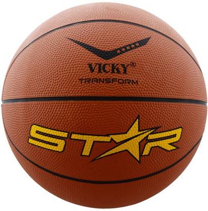 Vicky Transform Star Basketball, Size 5, Brown Basketball - Size: 5