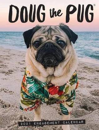 Doug the Pug 2021 Engagement Calendar (Dog Breed Calendar)
