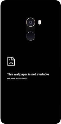 FULLYIDEA Back Cover for Mi Mix 2, error
