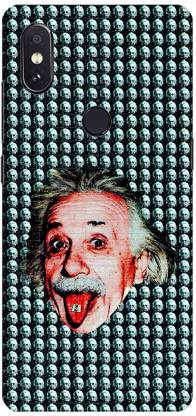 FULLYIDEA Back Cover for Mi Mix 3, einstein lsd