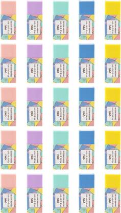 Deli Macaron H02200AS5 Eco-PVC Dust-Free Soft Non-Toxic Eraser