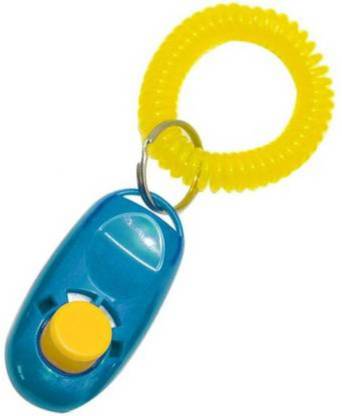 Pawwfect Pet Training Clicker with Wrist Strap for Dogs/Cats/ Birds (Parrots/Cockatiel/Budgies/African Grey/Cockatoo), Plastic Training Aid For Dog & Cat