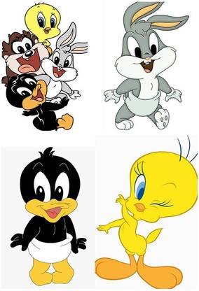 Cartoon Poster Combo | Bugs Bunny Poster | Poster For Wall Decoration | Wall Décor | High Resolution 300 GSM -Glossy/Art/Matte Paper Print