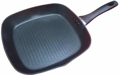 Alda Graphito Premium Triple Layer Greblon C3+ Non Stick Coating with Ceramic Reinforcement Grill Pan - 28cm Grill Pan 28 cm diameter 1 L capacity