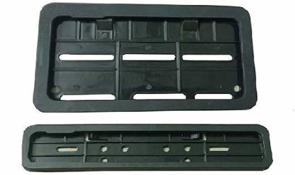 PEREGRINE ECOM SERVICES Bike, Scooty Number Plate Frame Cover Set of Two (Front and Back) -hav549 Bike Number Plate