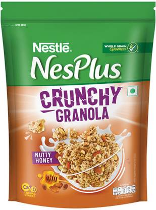Nestle Nesplus Crunchy Granola Nutty Honey Pouch