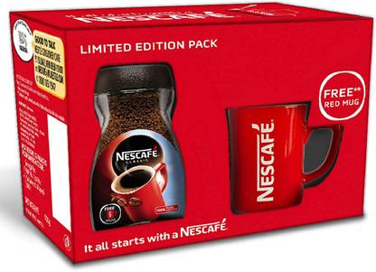 Nescafe Classic with Red mug Instant Coffee