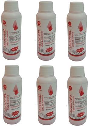 Medshield Alcohol CHG 2.5 Handrub l Antiseptic Handrub Hand Sanitizer Bottle