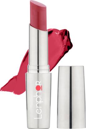 Lenphor Treasure Matte Lipstick Long Lasting Lip Gloss Moisturizer (Peachy Latte)