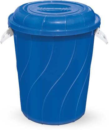 MILTON Tusker 50 Storage Bucket With Lid CHHFFHB098BLUE0001 50 L Drum