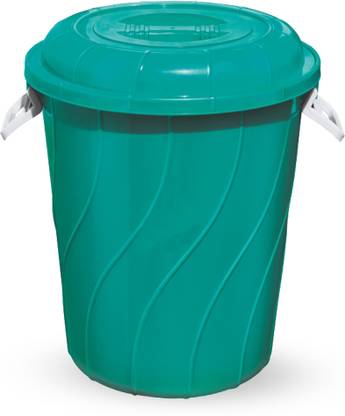 MILTON Tusker 80 Storage Bucket With Lid CHHFFHB100GREN0001 80 L Drum