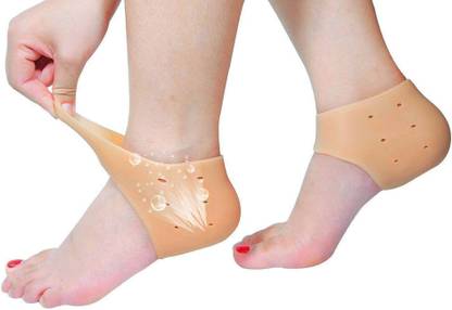 RBS Cracked Heel Repair sock, Foot Care Ankle Support Gel Pad for Unisex Heel Support