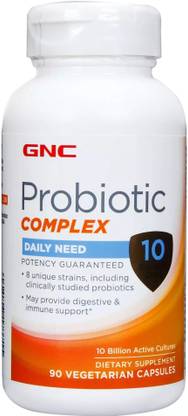 GNC Probiotic Complex with 10 Billion CFUs For Healthy Digestion & Immune Health