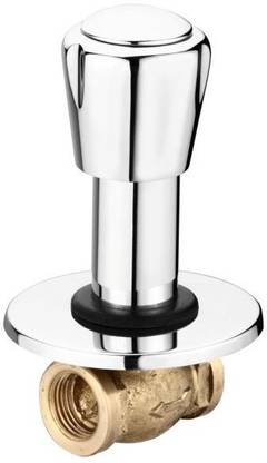 NEW WARE Signo Concealed Stop Cock 1/2" (15MM) with Flange Concealed valve tap Stop Cock Faucet