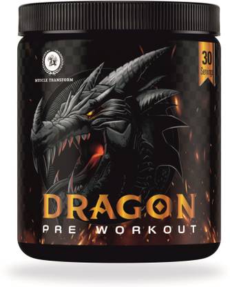 Muscle Transform DRAGON PRE-WORKOUT 255GMS - 30SERVINGS (MIX BERRIES) Creatine