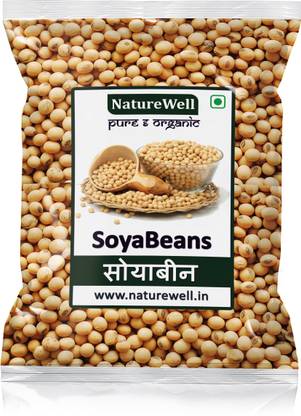 Naturewell Organics White Soya Bean (Whole)