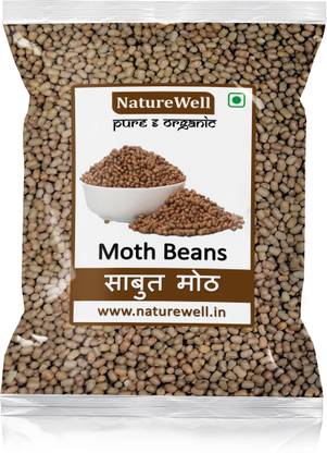 Naturewell Organic Brown Mot Matki (Whole)