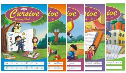 Cursive Writing Book Set Of 5