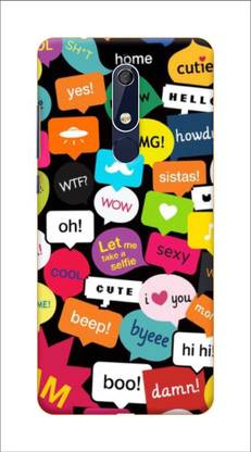 NICPIC Back Cover for Nokia 5.1