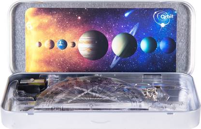 Deli WG30695 Classic 9-Pcs Geometry Box