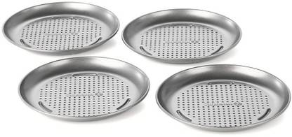 Calphalon Nonstick Bakeware, Mini Pizza Pan, 7-Inch, Set Of 4 Pizza Tray