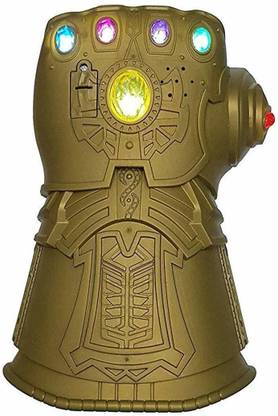 ANVIT Avengers End game Thanos Gauntlet with glowing Gem And Sound