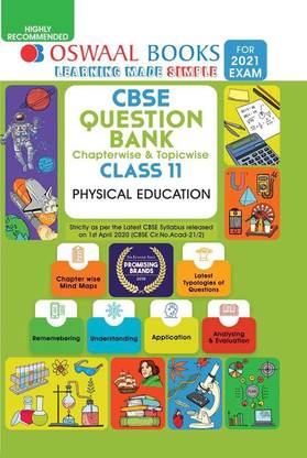 Oswaal Cbse Question Bank Class 11 Physical Education Book Chapterwise & Topicwise Includes Objective Types & MCQ's (for 2021 Exam)