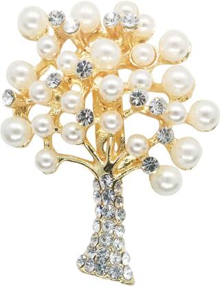 FURE Pearl Tree Brooch