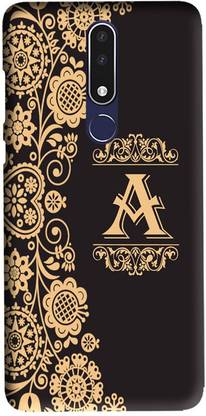 Crafto Rama Back Cover for Nokia 3.1 Plus (TA-1118,1125,1113,1117,1124,1125), A, A Letter, A Alphabet,A Word, PRINTED,COVER