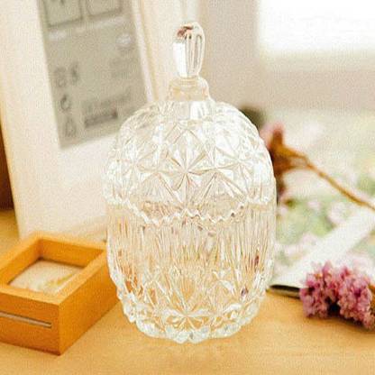 Pack of 1 Glass Utility Container  - 300 ml NOGAIYA Clear