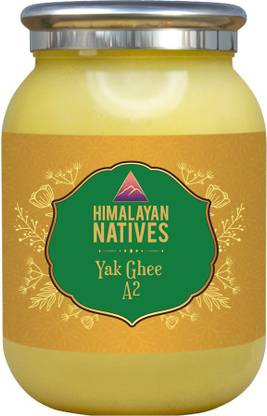Himalayan Natives Grass Fed A2 Yak Ghee Prepared by Traditional Method (250 ml) Ghee Plastic Bottle