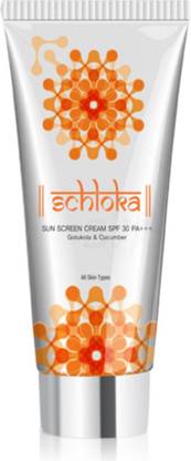 MODICARE SCHLOKA Sunscreen - SPF 50 PA+++ SUN SCREEN CREAM SPF 30 PA+++ WITH VITAMIN E & COMFREY (60 ML)
