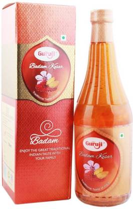 Guruji Badam Kesar Syrup, 750ml Badam Kesar