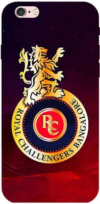 FULLYIDEA Back Cover for Apple iPhone 6, royal challengers bangalore