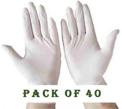 MTROCRAFT EXAMINATION GLOVES-Pack-40 Rubber Examination Gloves