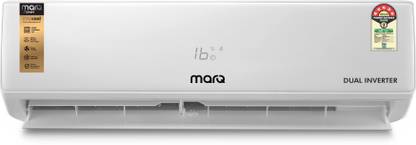 MarQ by Flipkart 1.5 Ton 5 Star Split Dual Inverter AC  - White