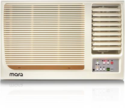 MarQ by Flipkart 1.5 Ton 3 Star Window AC – White  (FKAC153SFWACA, Copper Condenser)