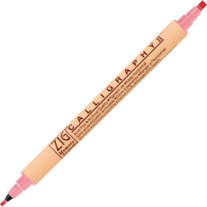 Zig Calligraphy Dual Tip Marker BLACK 2mm, 3.5mm Lettering, Calligraphy Art