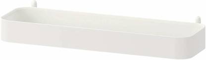 IKEA Pegboard Shelf - White Steel Wall Shelf