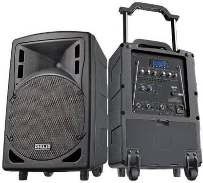 आहूजा BTA-660 with 2 wireless mic, USB, Recording & Battery backup 40 W ब्लूटूथ