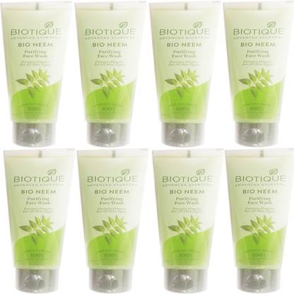 BIOTIQUE 8 BIO NEEM PURIFYING FACE WASH ( 100 ML) Face Wash