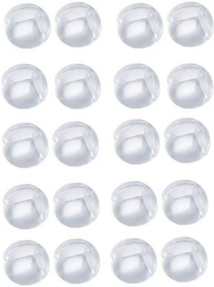 Orcoa Silicone Edge and Corner Guards for Tables,Chairs, Sofa, Furniture Etc.for Protection of Babies with Adhesive Tape (Pack of 20)