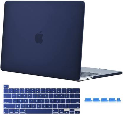 Midkart Front & Back Case for Macbook Pro 16 Inch, Model A2141, Matte Finish Hard Plastic Cover with Key Guard & Dust Plugs