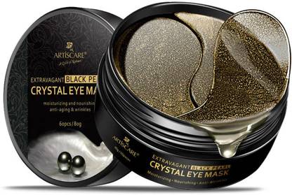 Artiscare Black Pearl Eye Masks 60pcs Remover Dark Circle Anti Wrinkle Collagen Eye Patches Moisturizing Under Eye Mask