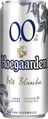 Hoegaarden 0.0 Non alcoholic Wheat beer Can