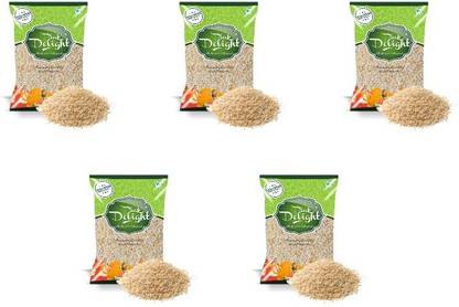 Pink Delight Organic Daliya / Broken Wheat (1kg X 5) Broken Wheat