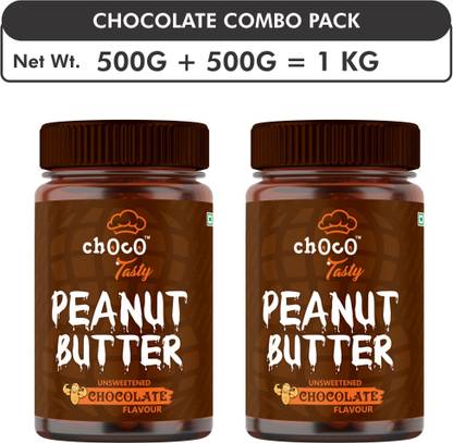 Choco Tasty Peanut Butter Natural Chocolate Flavor ( Non-GMO/ Gluten Free) Combo