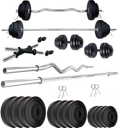 KRX 40 kg PVC 40 KG COMBO 42-WB-WA Home Gym Combo