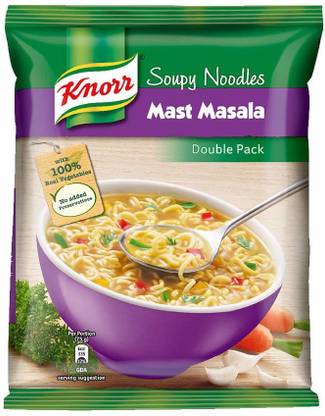 Knorr Mast Masala Soupy Noodles Instant Noodles Vegetarian